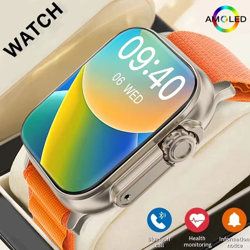 Revolutionary Smartwatch: Bluetooth Calling, Message Alerts, Heart Rate Monitor - Perfect for Android & iOS Users!