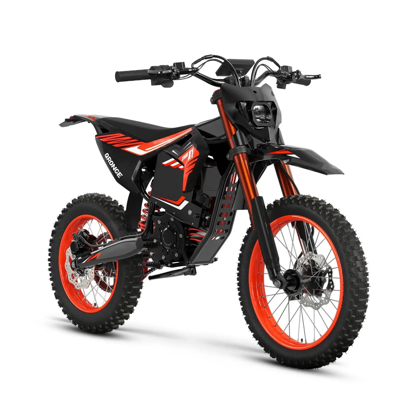 Qronge Spark X1 Electric Bike - Conquer Any Terrain with 4500W Power, 283 Nm Torque, and Long-Lasting 60V Battery!