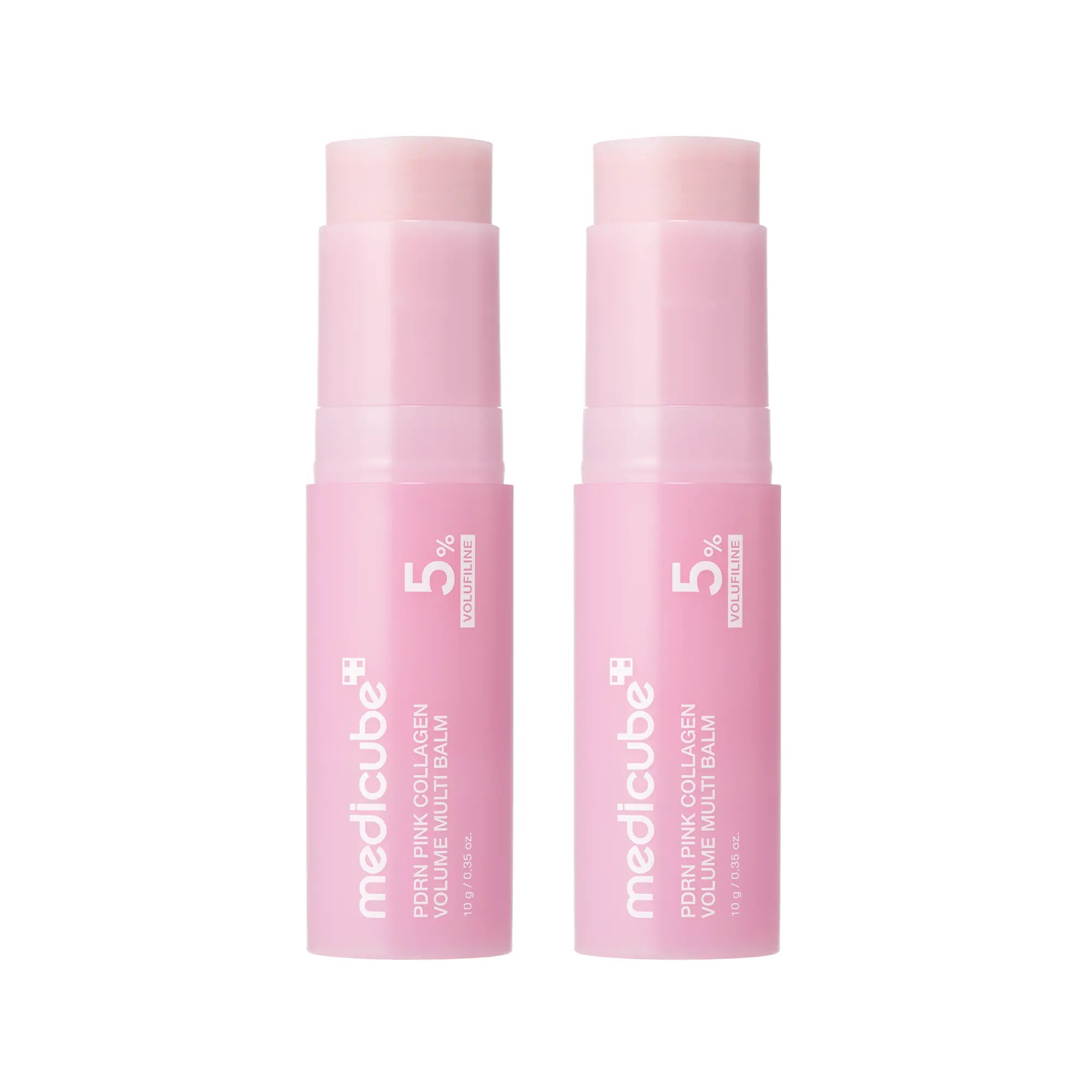 Medicube PDRN Pink Collagen Volume Multi Balm - All-in-One Anti-Aging Solution for Youthful Skin, Fine Lines, and Lip Care - Korean Skincare Must-Have!