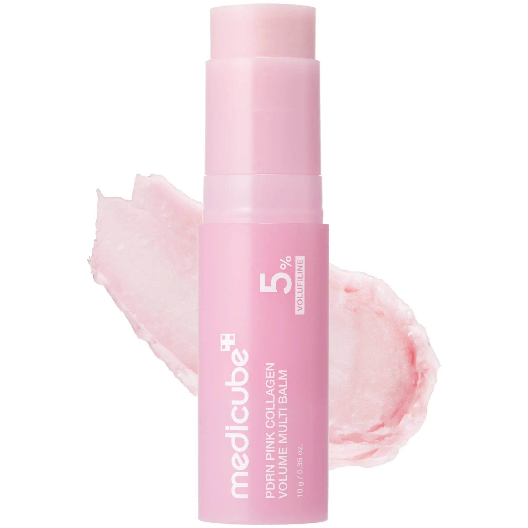 Medicube PDRN Pink Collagen Volume Multi Balm - All-in-One Anti-Aging Solution for Youthful Skin, Fine Lines, and Lip Care - Korean Skincare Must-Have!