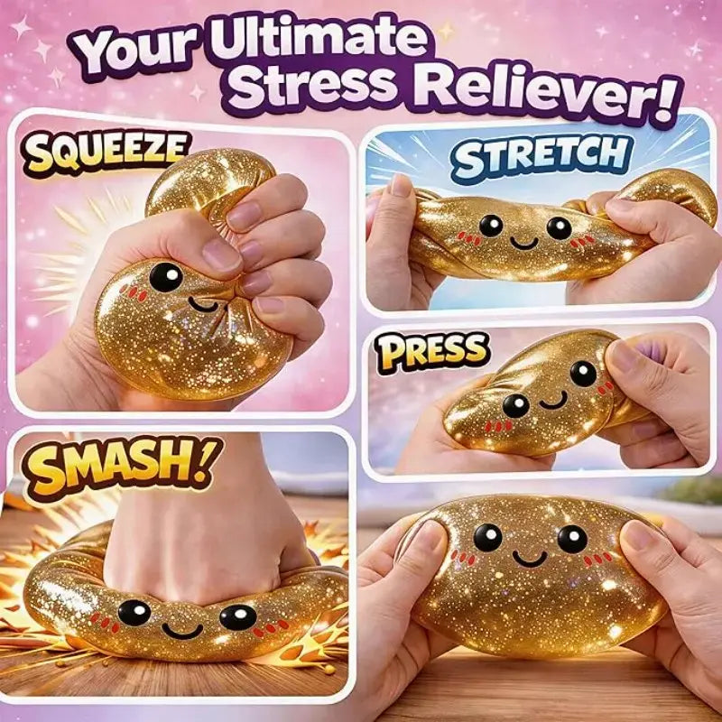 8-Pack Malt Sugar Squishy Stress Relief Toys - Slow-Rising Fidget Bundle for Sensory Play, Party Favors & Gifts!