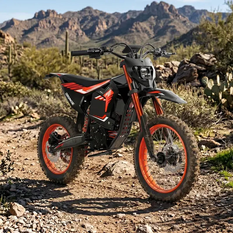 Qronge Spark X1 Electric Bike - Conquer Any Terrain with 4500W Power, 283 Nm Torque, and Long-Lasting 60V Battery!