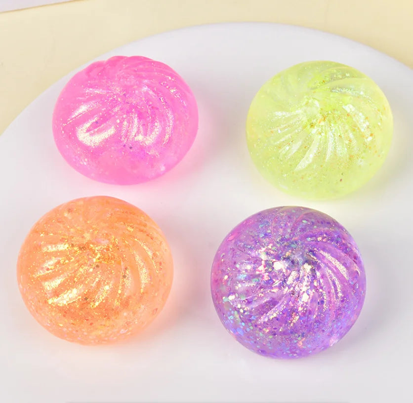 12-Pack Giant Dumpling Squishy Set - Ultra-Soft Squishies with Steamer Box Original